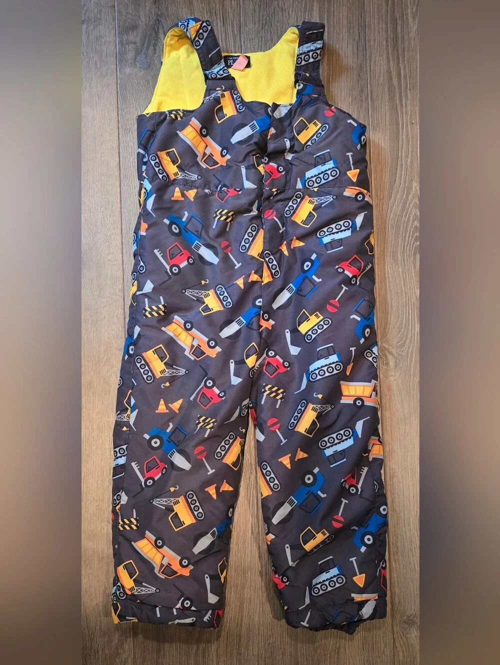 The Children's Place Toddler Boy Construction Snow Set- Boots, coat & snowpant